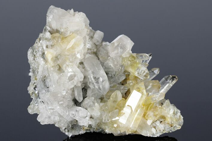 Quartz and Adularia Crystal Association - Norway #177345